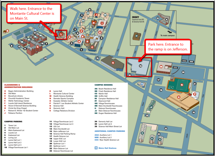 Canisius College Campus Map Tedxbuffalo Directions, Parking + Other Attendee Information | Tedxbuffalo  Conference | Independently Organized Ted Event | Ideas Worth Spreading